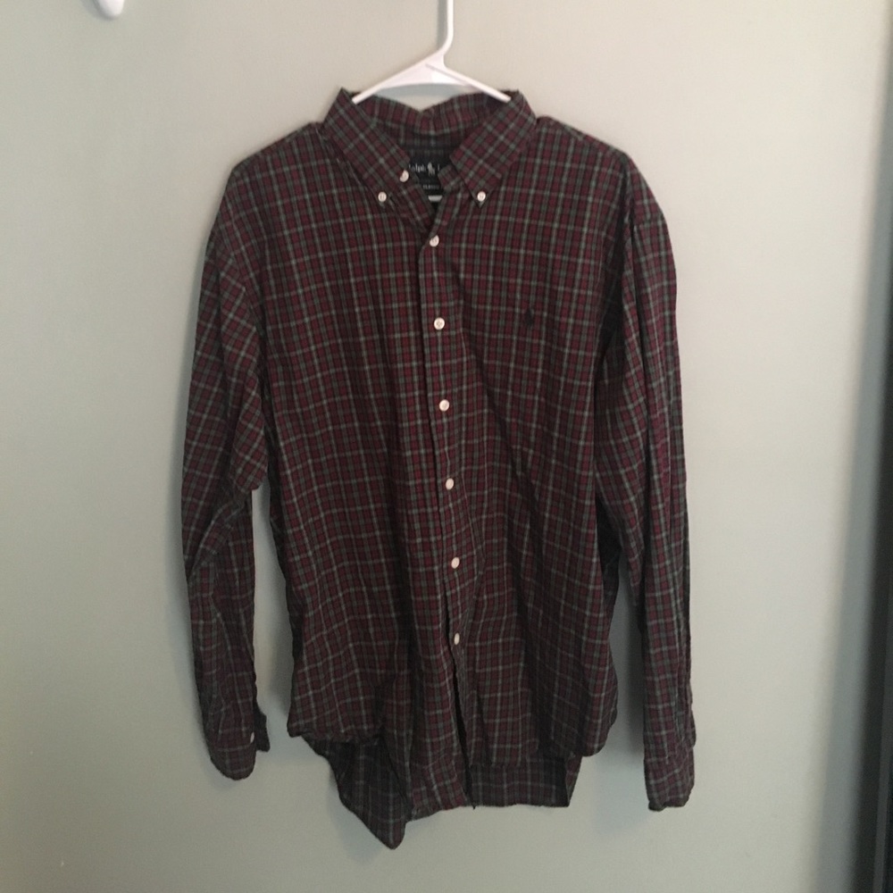 RALPH LAUREN MEN’S BUTTON DOWN SHIRT